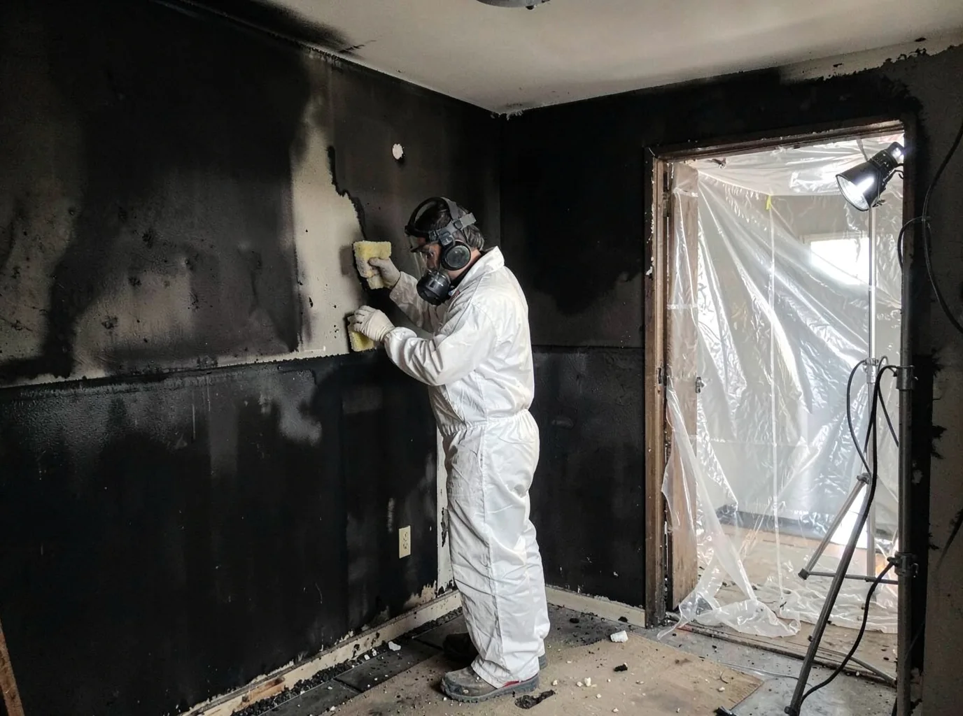 Fire Damage Restoration company in Three Bridges, NJ